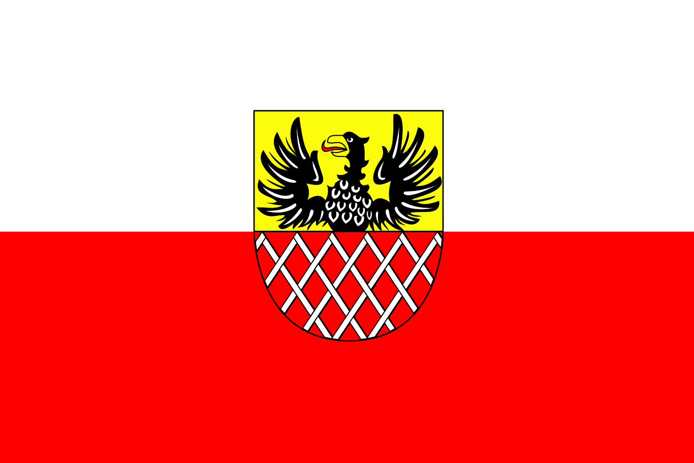 Obrázek vlajky města Cheb v rozlišení 1366x911 Karlovarský kraj Chebská vlajka 