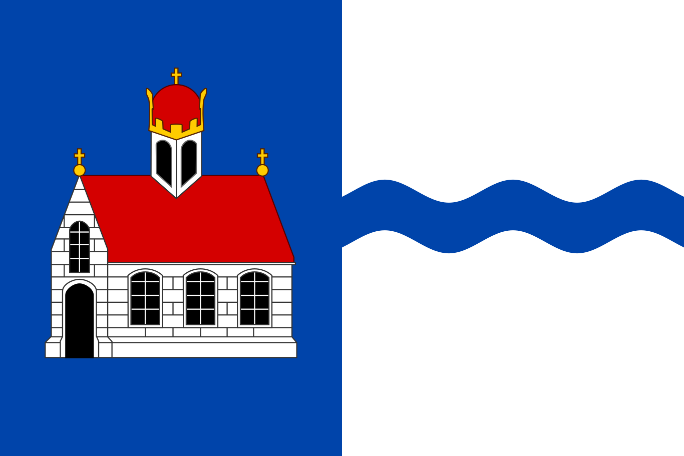 Obrázek vlajky města Chlumec Nad Cidlinou v rozlišení 1366x911 Královéhradecký kraj  