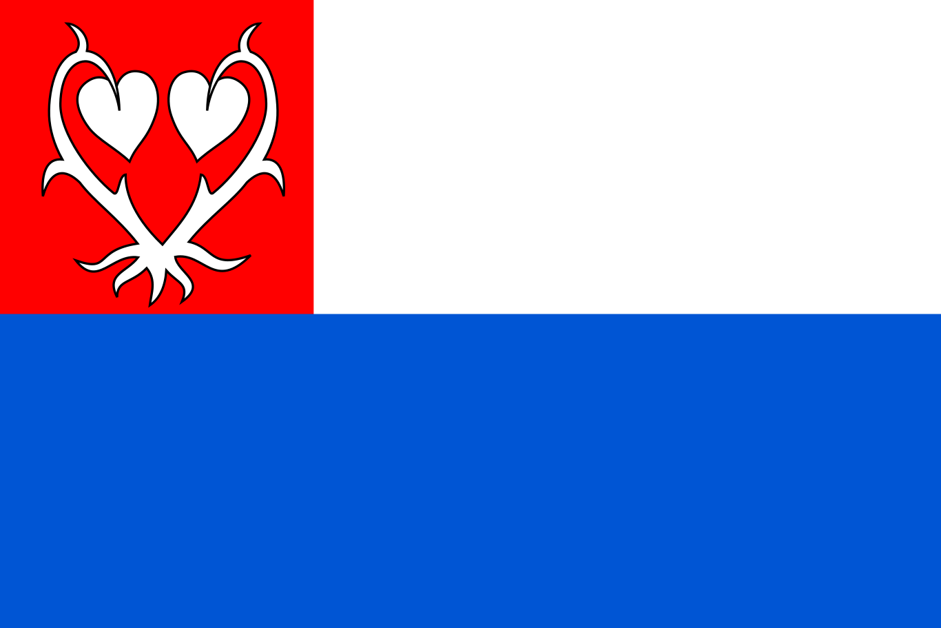 Obrázek vlajky města Nové Město Nad Metují v rozlišení 1366x911 Královéhradecký kraj Novoměstská vlajka 