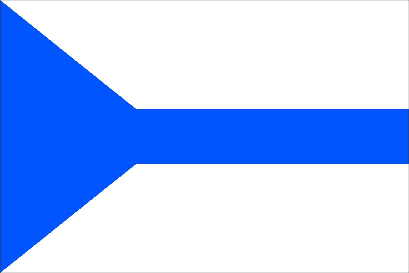 Obrázek vlajky města Odolena Voda v rozlišení 1366x911 Středočeský kraj Odolenovodská vlajka 