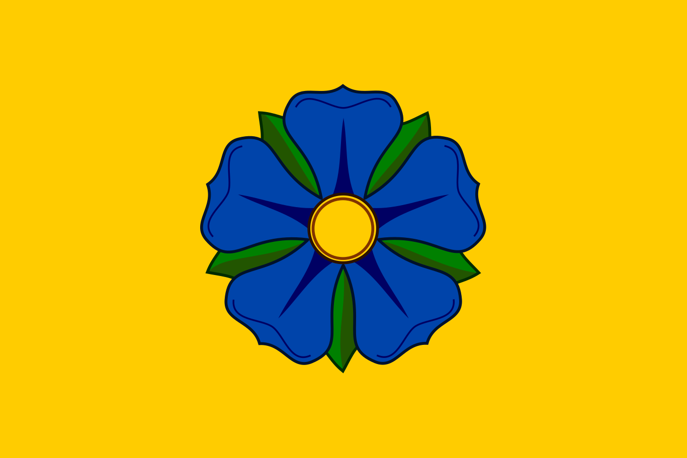 Obrázek vlajky města Stráž Nad Nežárkou v rozlišení 1366x911 Jihočeský kraj  