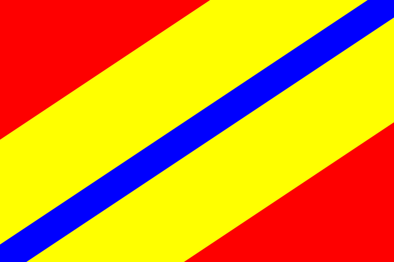 Obrázek vlajky města Hranice v rozlišení 1600x1067 Karlovarský kraj  