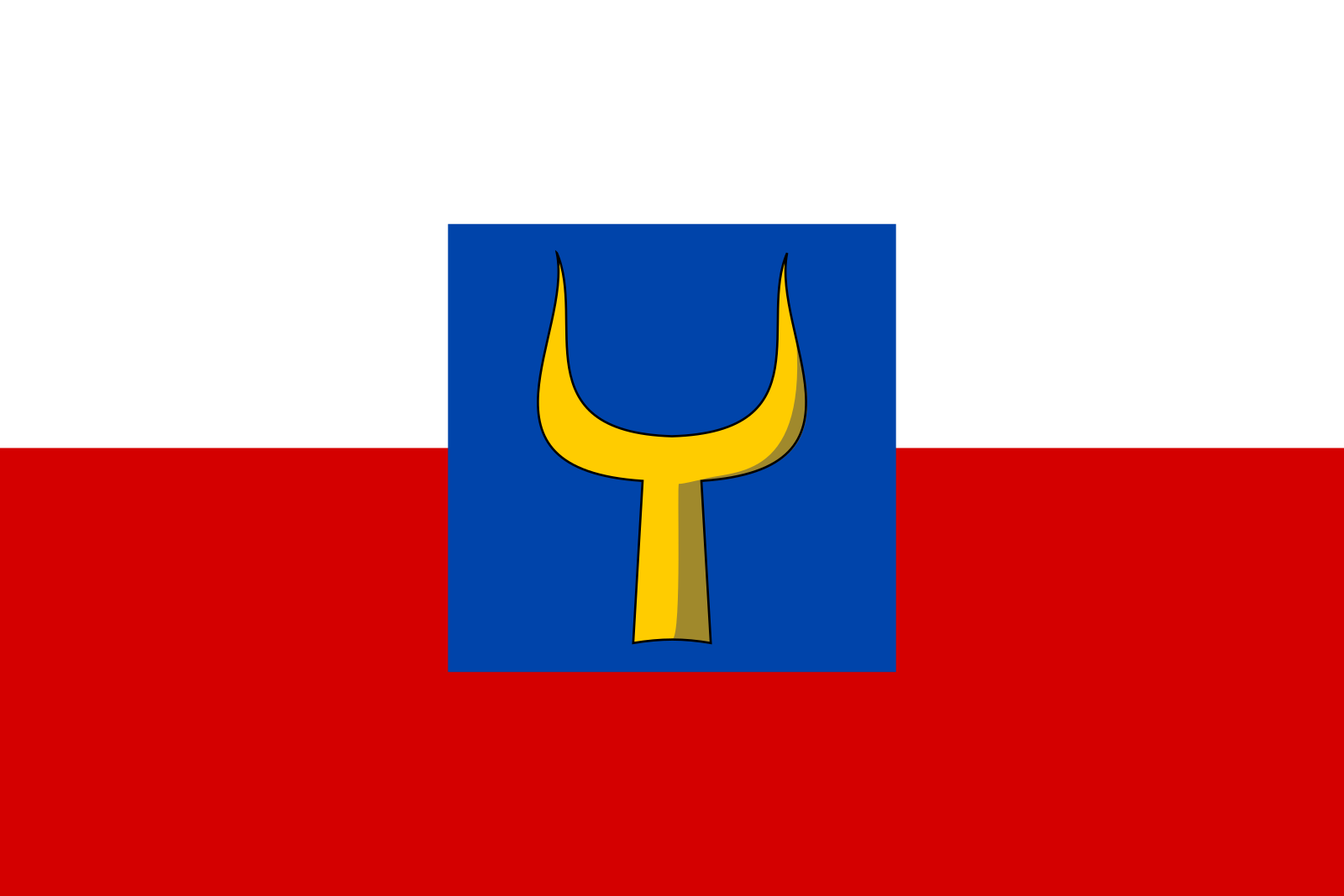 Obrázek vlajky města Jablonné V Podještědí v rozlišení 1600x1067 Liberecký kraj  