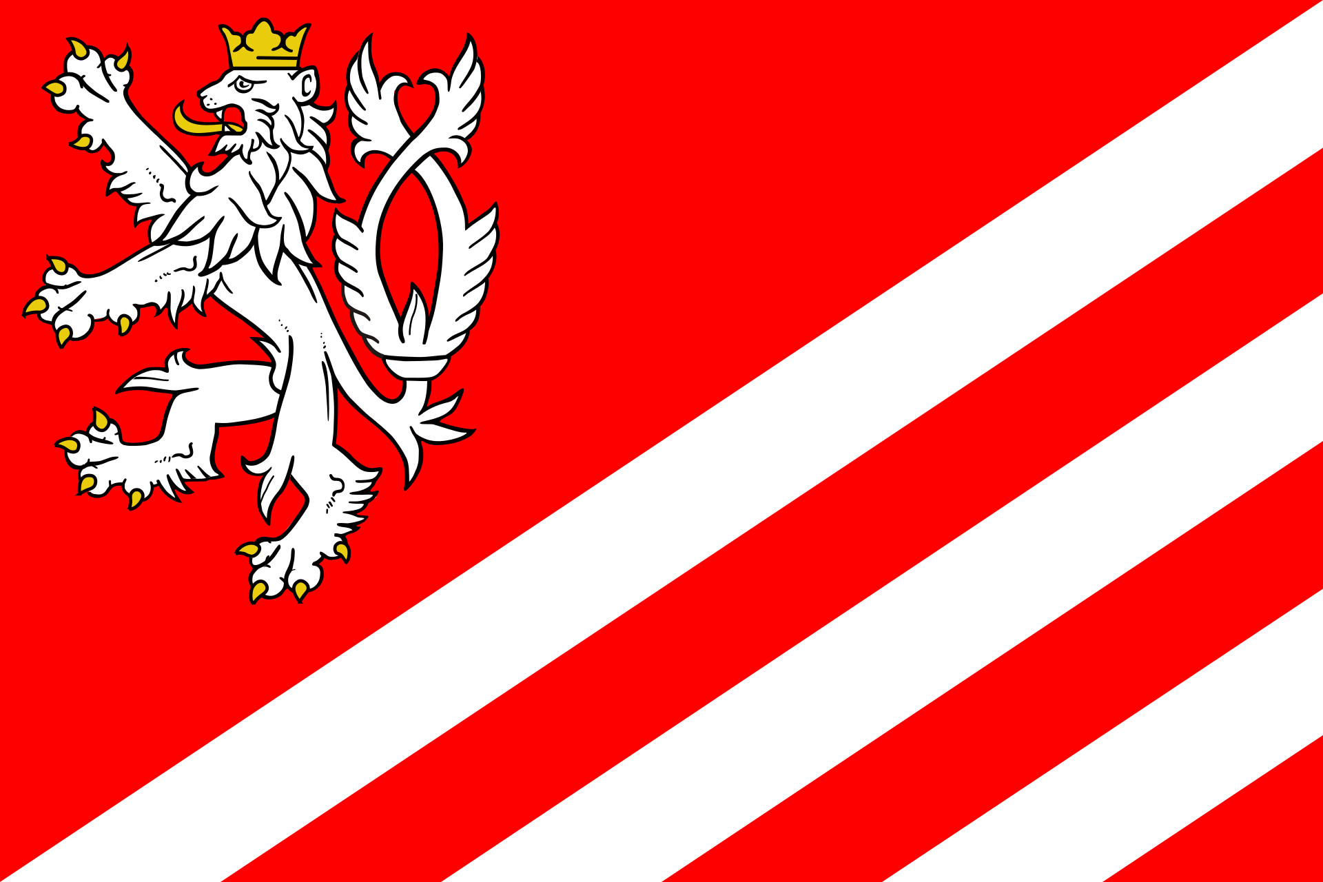 Obrázek vlajky města Hostomice v rozlišení 1920x1280 Středočeský kraj  
