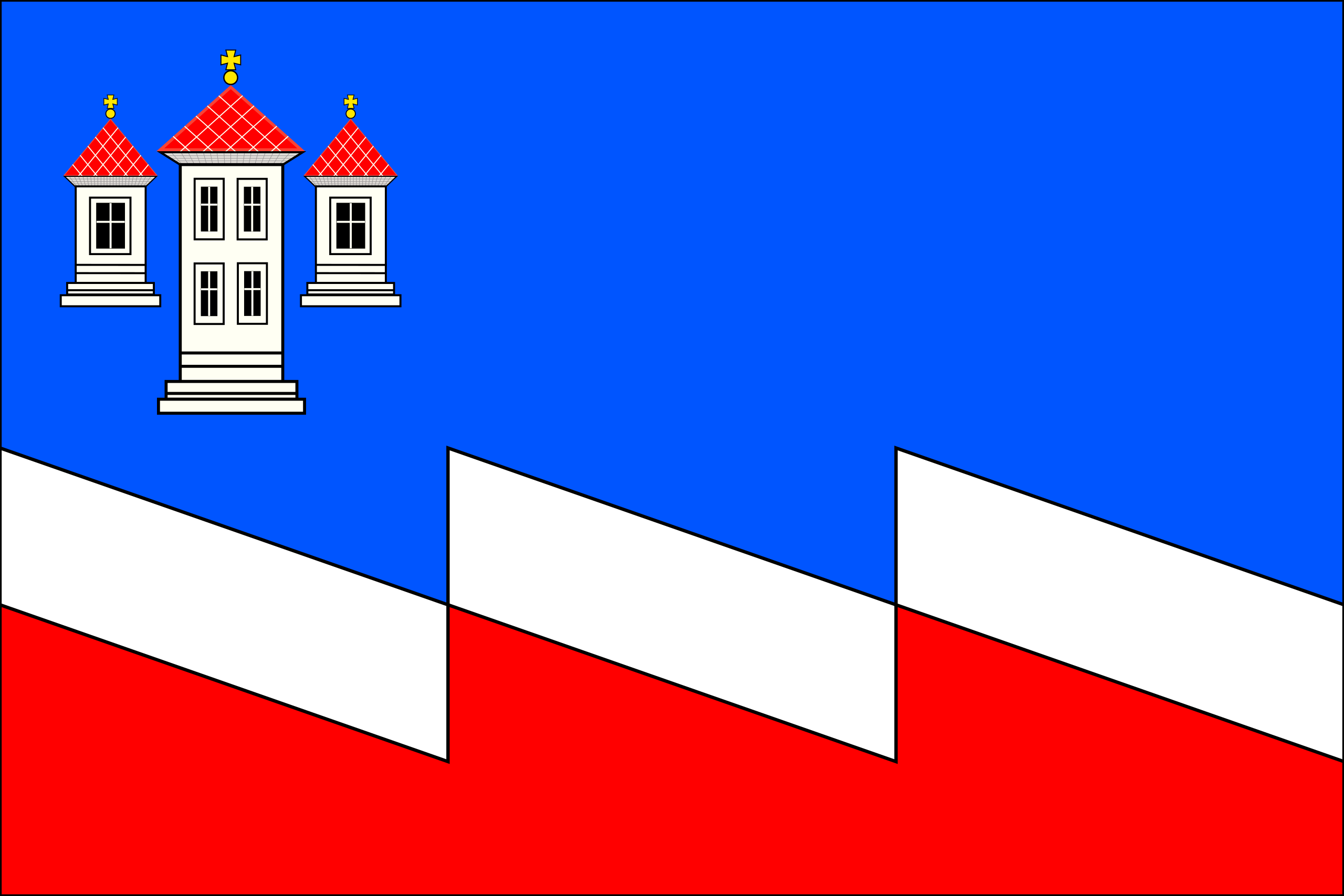 Obrázek vlajky města Bučovice v rozlišení 2560x1707 Jihomoravský kraj Bučovická vlajka 