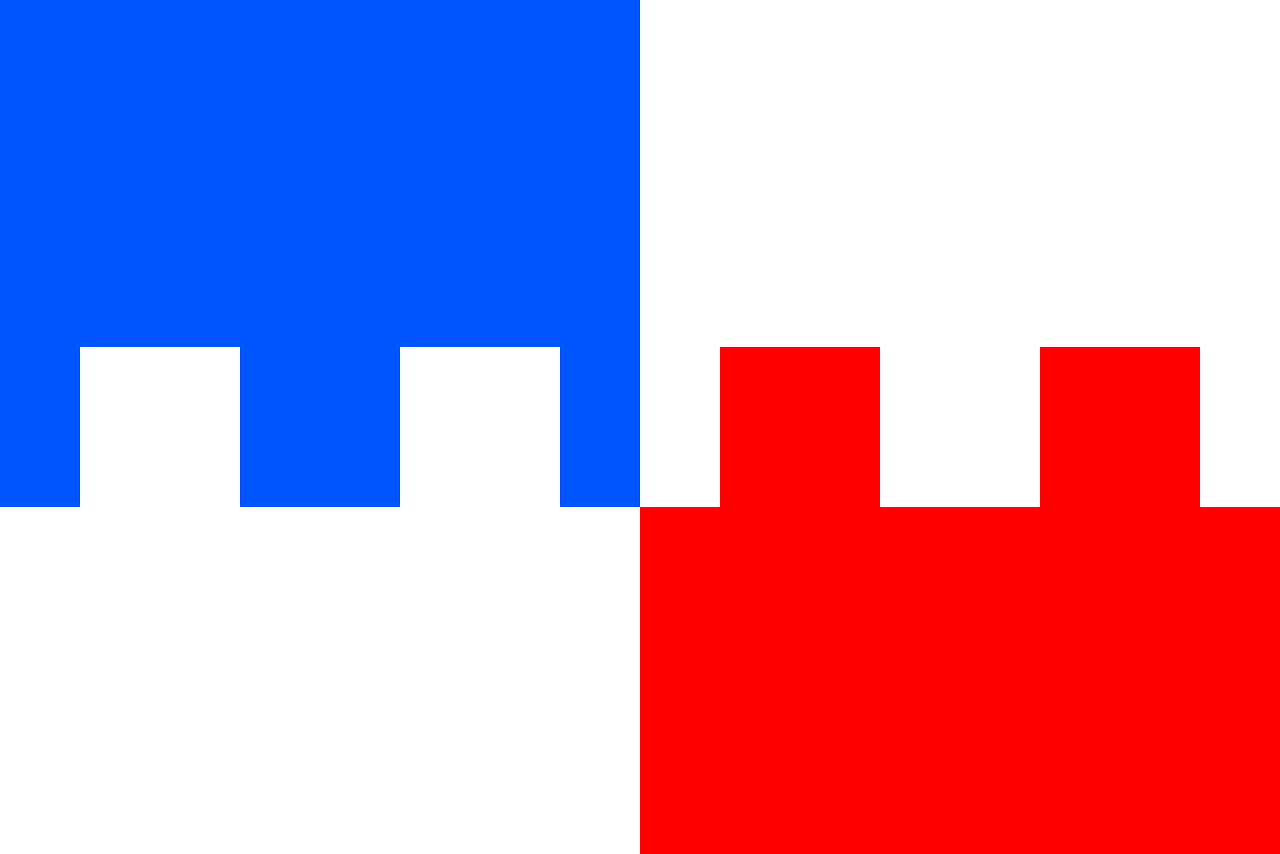 Obrázek vlajky města Koryčany v rozlišení 2560x1707 Zlínský kraj Koryčanská vlajka 