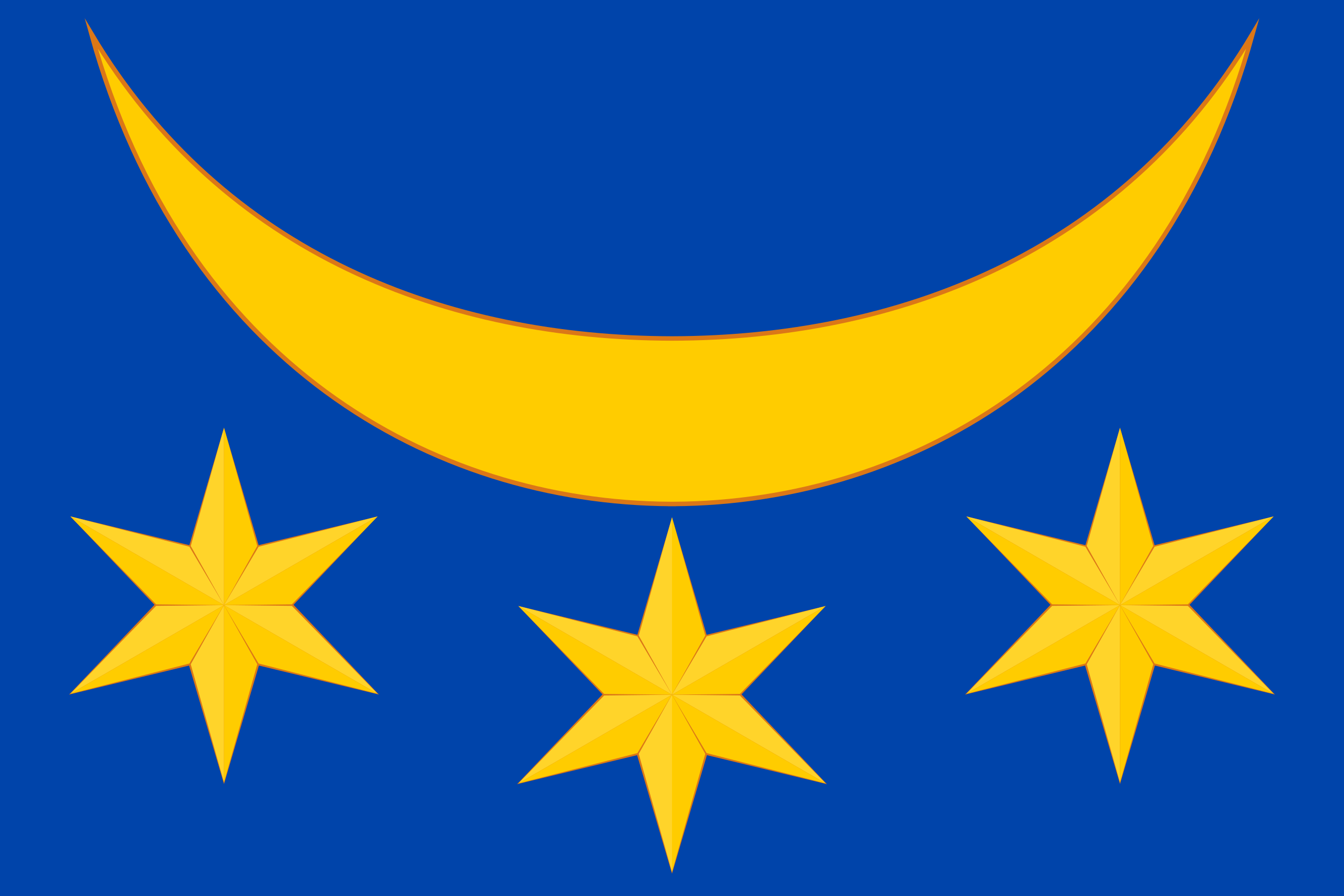 Obrázek vlajky města Velká Bystřice v rozlišení 2560x1707 Olomoucký kraj Velkobystřická vlajka 