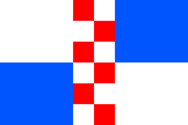 Vlajka města Jemnice | Jemnice | Jemnická vlajka | Kraj Vysočina | Česká republika