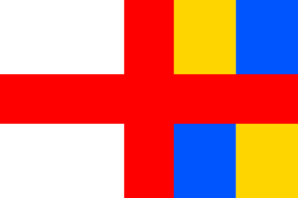 Vlajka města Miletín | Miletín | Miletínská vlajka | Královéhradecký kraj | Česká republika