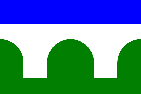 Vlajka města Rychnov U Jablonce Nad Nisou | Rychnov U Jablonce Nad Nisou |  | Liberecký kraj | Česká republika